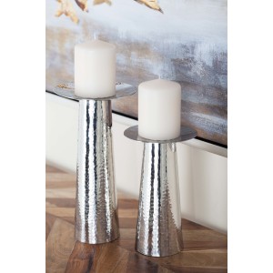 Cole Grey Metal Candlestick CLRB3695